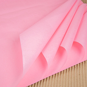 Папір тішью «Cвітло-рожевий (02)» 50x70 см, 30 аркушів, фото 2