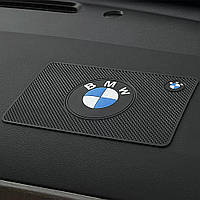 Антиковзний килимок у машину на торпеду з логотипом BMW