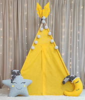 Вігвам та аксесуари великий ігровий намет для дітей курінь Яскрава зірка 2 БОН БОН, комплект, фото 9