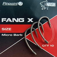 Карповые крючки Nash Fang X (10шт)