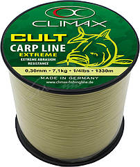 Волосінь Climax Cult Carp Extreme Line 0.35мм 9.2кг (910м) (матова оливкова, matt olive)