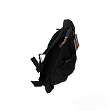 Стильний спортивний рюкзак Onepolar 1305 на одне плече 20 л сумка чорний, фото 2