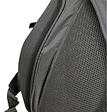 Стильний спортивний рюкзак Onepolar 1305 на одне плече 20 л сумка чорний, фото 5