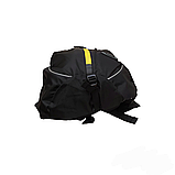 Стильний спортивний рюкзак Onepolar 1305 на одне плече 20 л сумка чорний, фото 9