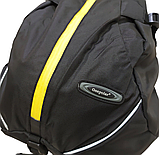 Стильний спортивний рюкзак Onepolar 1305 на одне плече 20 л сумка чорний, фото 8