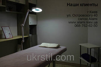 Лампа-лупа CQ-6016 LED, 5 диоптрий