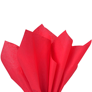 Папір тішью «Червоний (39)» 50x70 см, 30 аркушів, фото 2