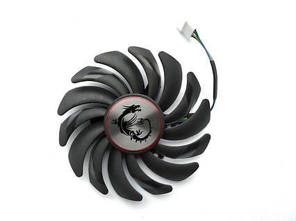 Вентилятор PowerLogic для видеокарты MSI GTX 1080 Ti GAMING (оригинал) PLD09210B12HH (PLD09210S12HH) (№399.52)