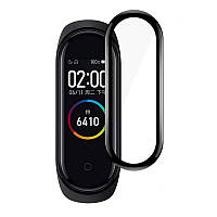 Захисне скло Glass для Xiaomi Mi Band 4 black