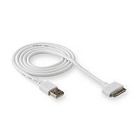 USB кабель Walker C115 iРhone 4G, 4S 30 pin white