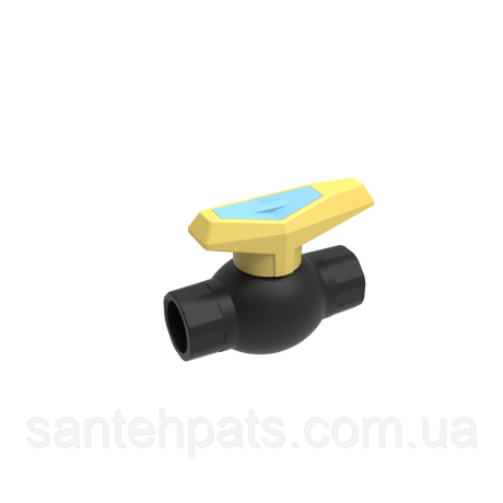 Кран пластмасовий 3/4" внутрішня різьба, фото 1