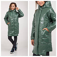 Демісезонне пальто утеплене для дівчинки Fergie Розміри 134, ТОП продаж