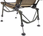 Крісло Brain Reclіner Armchair III HYC021AL-III, коропове крісло для риболовлі і природи посилене (120 кг), фото 3