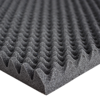Acoustics Soundwave PU – cамоклеючий шумопоглинаючий матеріал із пінополіуретану (1000×500мм)