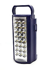 Ліхтар акумуляторний Almina DL2424 24 LED (до 80 годин), ЗП 220V світлодіодний з повербанком