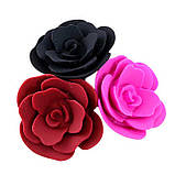 Анальна пробка SILICON ROSE - Бордо - 11*3 см - Анальні іграшки, фото 6