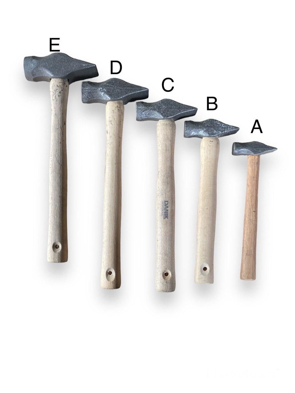 Молоток (С) круглий бойок, 45 сталь, порошкова фарба