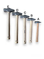 Молоток (Е) круглий бойок, 45 сталь, порошкова фарба