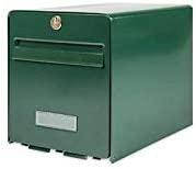 BURG WACHTER Ящик для 2 ящиков оцинкованный - зеленый(Сделано во Франции)