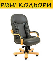 Крісло для керівника на колесах "Буфорд Вуд Люкс".