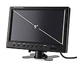 Автомобільний монітор 9 дюймів
(екран для камери заднього огляду)
TFT LCD monitor 9", фото 2