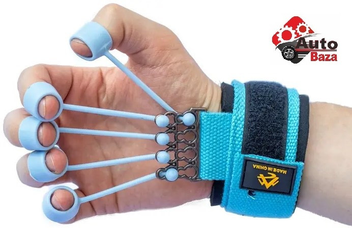 Тактильний тренажер для пальців і кисті Еспандер Hand Yoga BR-HW-301 Синій