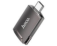 Адаптер переходник Hoco UA19 4K Type-C to HDMI (F) черный