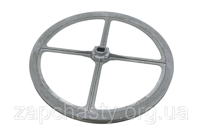 Шків для пральної машини Ardo 651000713, Indesit C00037677, 289*27 мм, посадка 10.5*15.6 мм