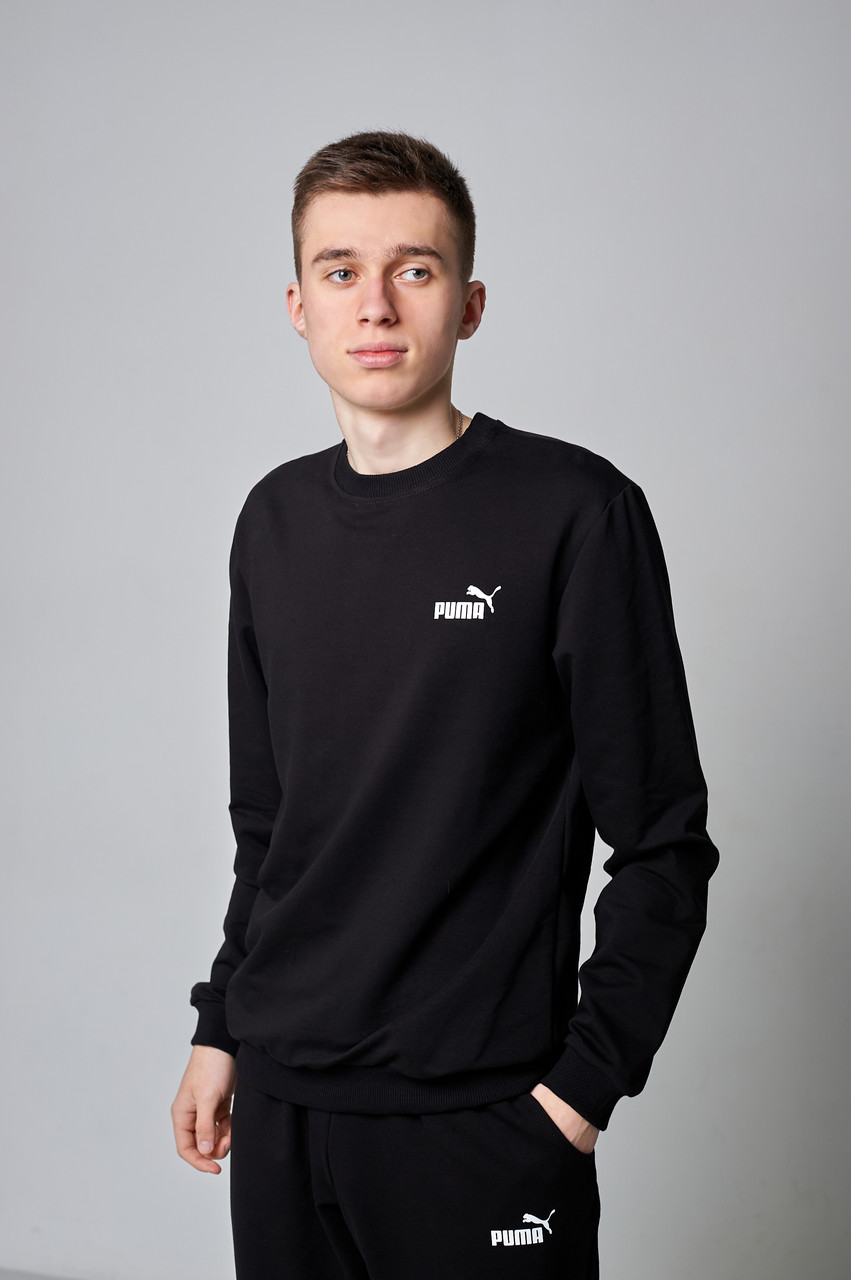 Чоловічий світшот Puma, чорного кольору