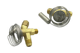 Термостатичний розширювальний клапан TF-2 (R-12) із внутрішнім вирівнюванням