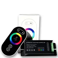 RGB контролер GT888, 18A, 12-24V, з пультом RF, для світлодіодної RGB стрічки, 3 канали по 6А