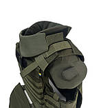 Балістичний захист шиї з кевлару від ТЕМП-3000 для плитоноски Корсар м3с, фото 9
