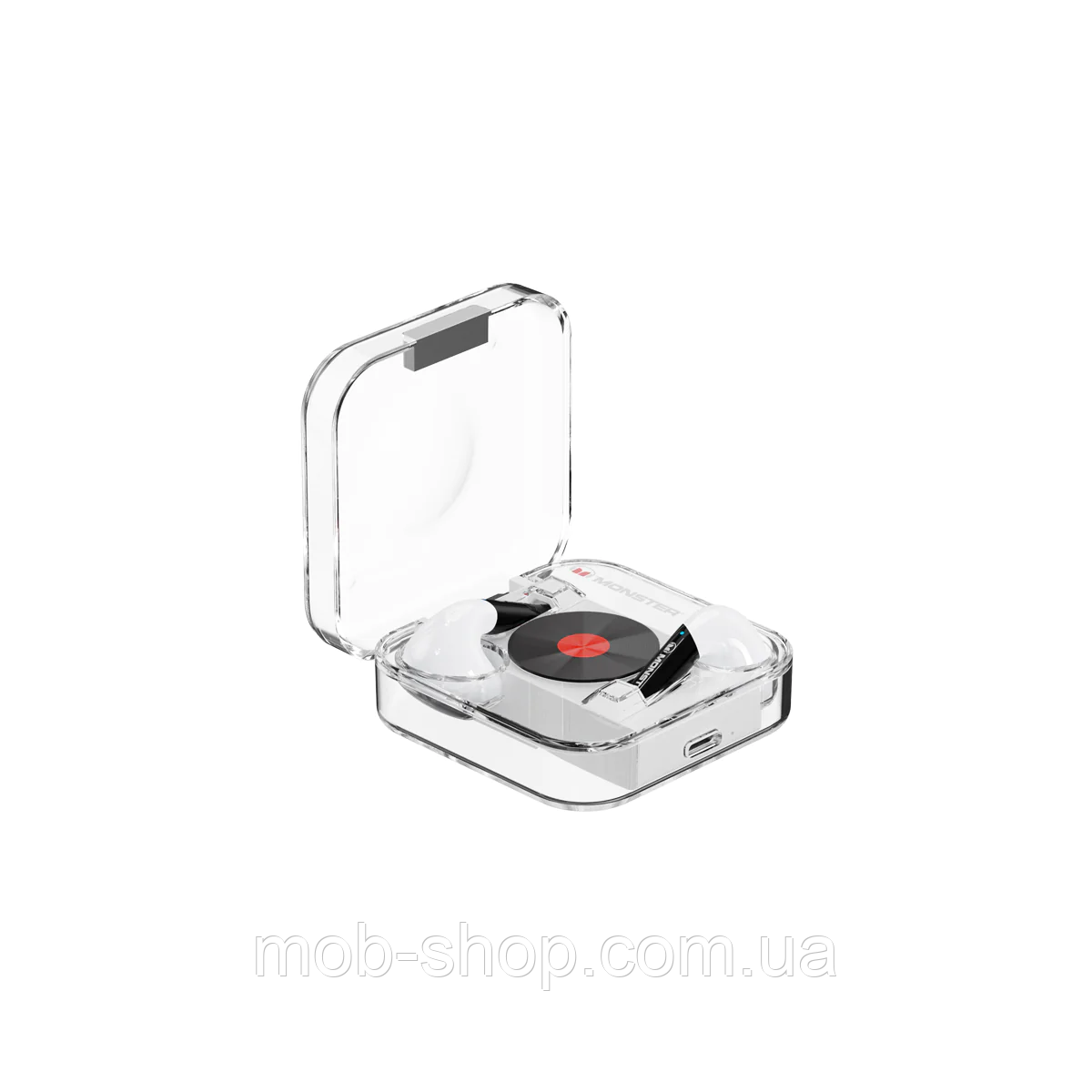Бездротові навушники MONSTER Airmars XKT01 white Bluetooth 5.2 блютуз-навушники в кейсі