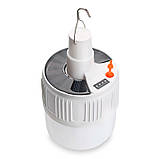 Ліхтар-лампа кемпінгова RIAS 2022 із сонячною панеллю White (3_02734), фото 2