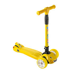 Самокат дитячий RIAS SL17 Розкладне кермо / Колеса PU з підсвічуванням 120мм (3_02809)