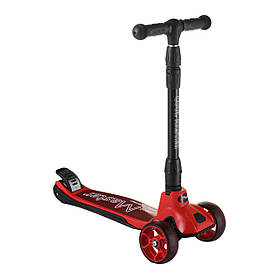 Самокат дитячий RIAS X7 Розкладне кермо / Колеса PU з підсвічуванням 110мм (3_02811)