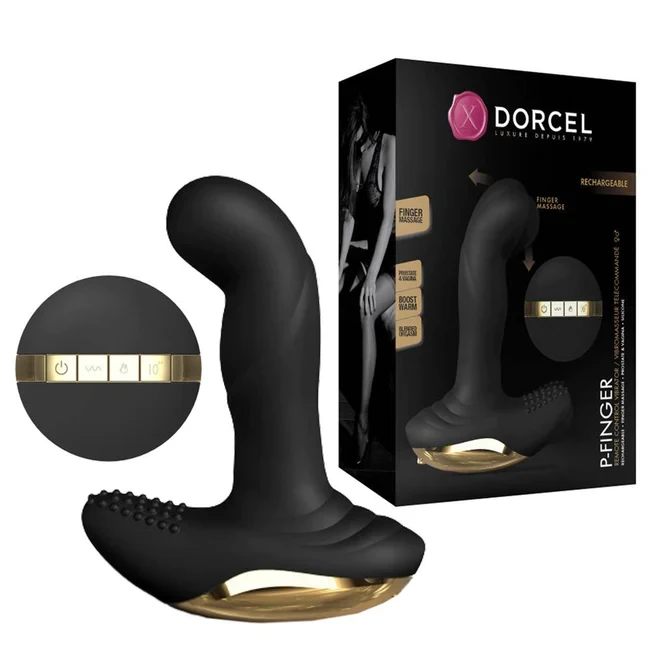 Вібромасажер з "масажем пальцем" для простати і вагіни Dorcel P-Finger 777Store.com.ua