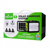 Портативна система освітлення CCLAMP CL-01 Ліхтар + 3 LED лампи + сонячна панель (3_02938), фото 7