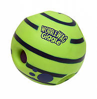 Игрушка для собак Wobble Wag Giggle Хихикающий мяч Green (3_02945)