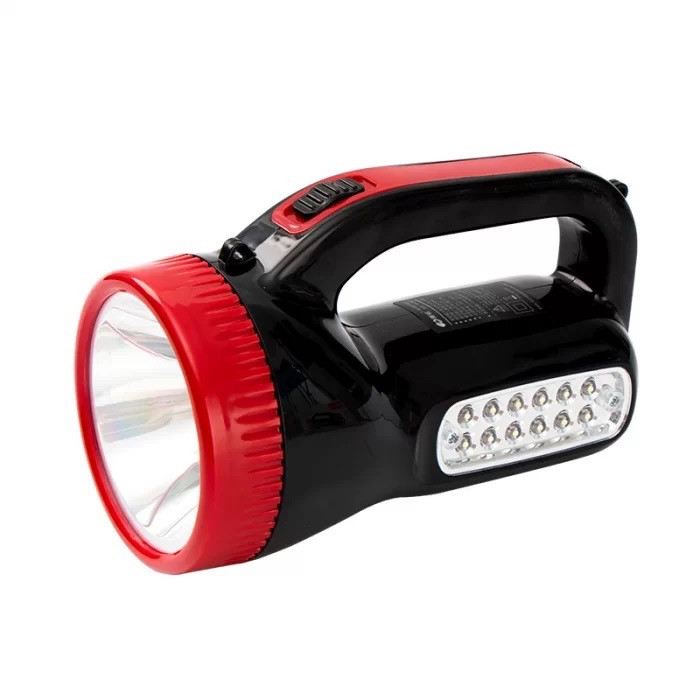 Ліхтар ручний OKGO FA-2623 акумуляторний із зарядкою від мережі Black-Red (3_02951), фото 1