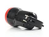 Ліхтар ручний OKGO FA-2623 акумуляторний із зарядкою від мережі Black-Red (3_02951), фото 3