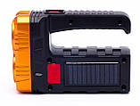 Ліхтар переносний Hotter Mouse 7701-A із сонячною панеллю 1000 mAh Orange-Black (3_02954), фото 5
