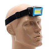 Налобний ліхтарик RIAS CY-2068 Blue (3_02966), фото 3