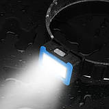 Налобний ліхтарик RIAS CY-2068 Blue (3_02966), фото 7