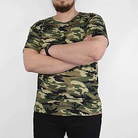 Футболка чоловіча камуфляжна Батал Тактична піксельна футболка у великих розмірах 4XL-8XL Tovta (Угорщина)