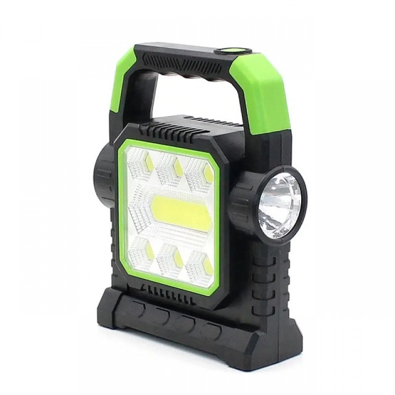 Ліхтар переносний RIAS HC-7078 із сонячною панеллю та функцією PowerBank 2800 mAh (3_03154), фото 1