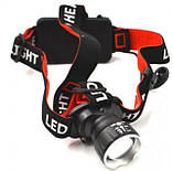 Налобний ліхтарик RIAS BL-T20-P90 Zoom 2x18650 (3_03161), фото 4