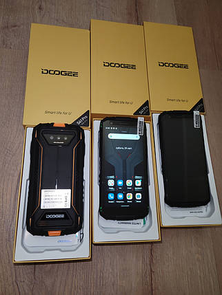 Захищений Смартфон DOOGEE S41 Pro Orange 4\32gb 6300mAh 5.5" IPS Android 12 NFC Новинка, фото 1