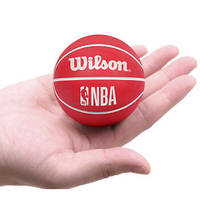 Мини-мяч баскетбольный Wilson NBA Dribbler Atlanta Hawks 6 см (WTB1100PDQATL)