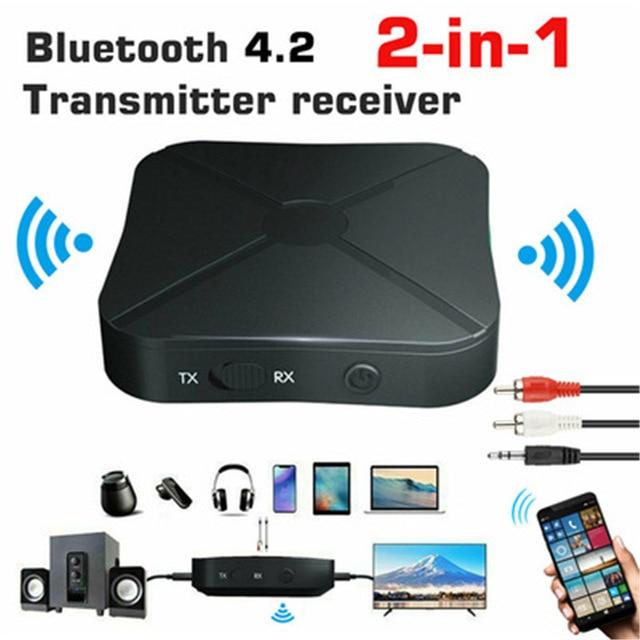 Бездротовий Bluetooth аудіо приймач передавач для автомобіля ТБ ПК навушники